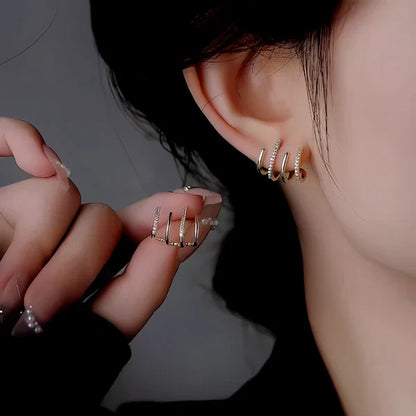 plated Elegant Studs