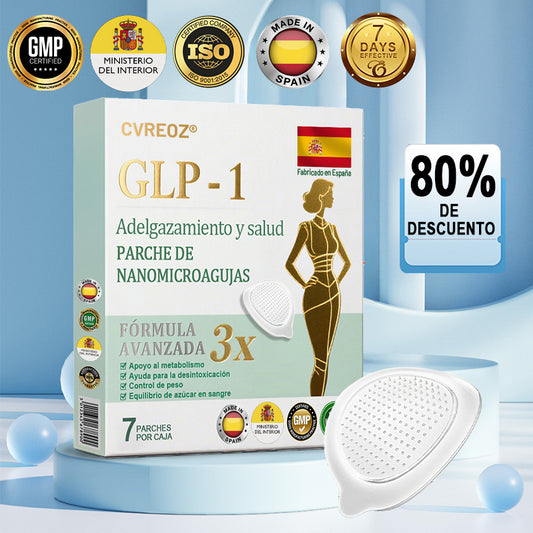 【Último día de promoción: 60% DE DESCUENTO🏅】Lenreey® Parche NANO de microagujas NIDDK-Tirzepatide para Adelgazar y Salud(Sin dolor, liberación 24/7 | Pierde 9 kg RÁPIDO | Reducción del 90% en azúcar | ) ♠️002