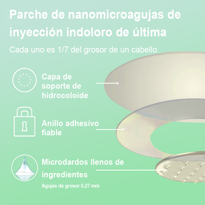【Último día de promoción: 60% DE DESCUENTO🏅】Lenreey® Parche NANO de microagujas NIDDK-Tirzepatide para Adelgazar y Salud(Sin dolor, liberación 24/7 | Pierde 9 kg RÁPIDO | Reducción del 90% en azúcar | )🔴